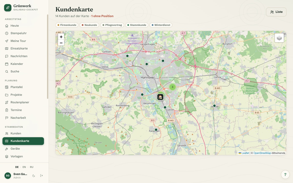 Every property on one map — Screenshot