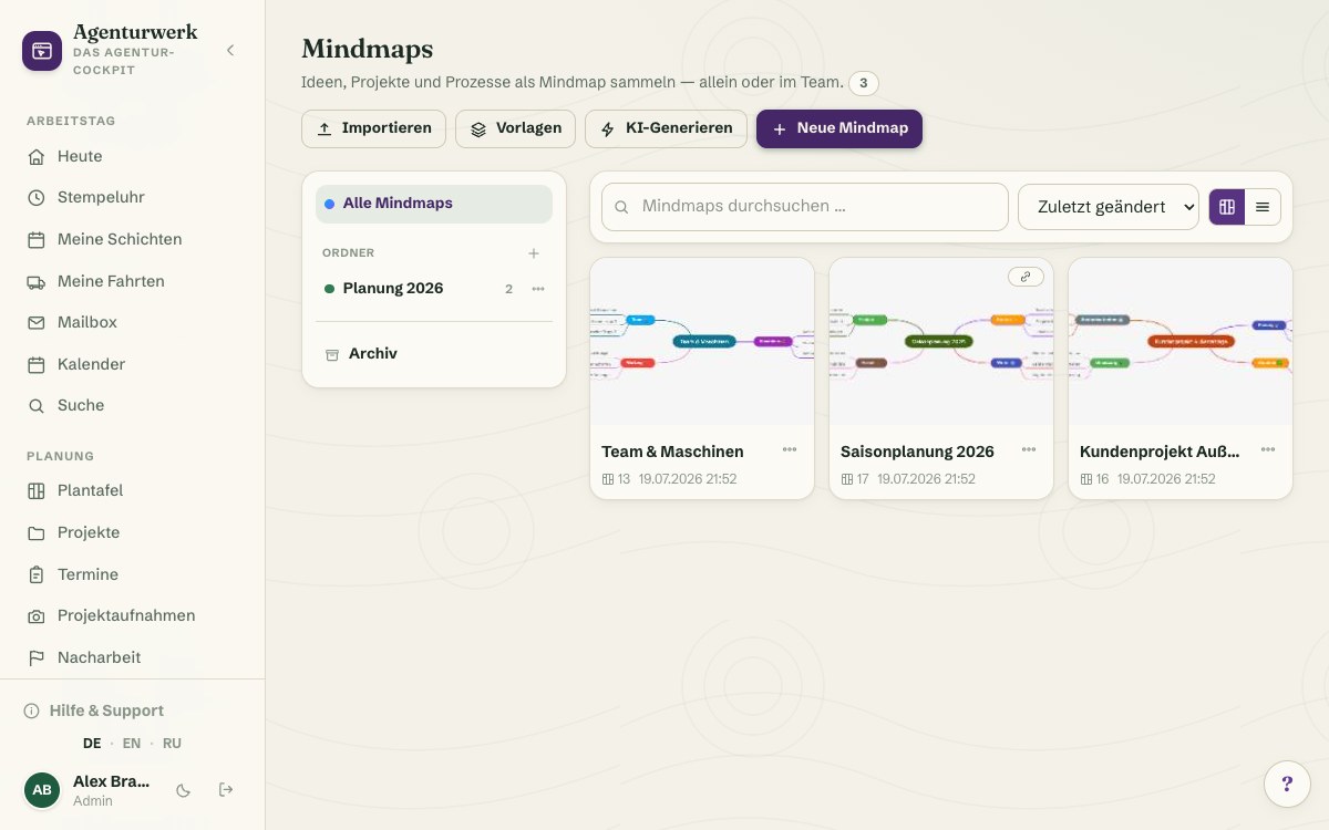 Unlimited Maps, Neatly Sorted Into Your Own Folders — Screenshot