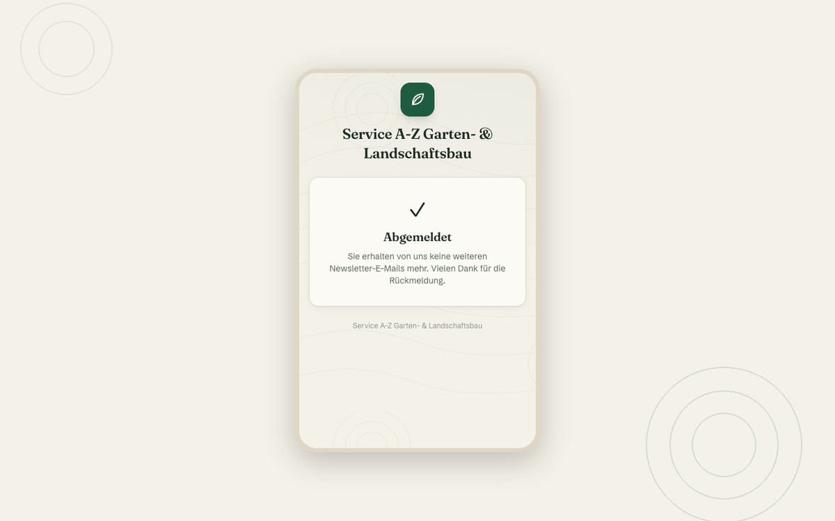 Unsubscribe With One Click, Permanent and No Questions Asked — Screenshot