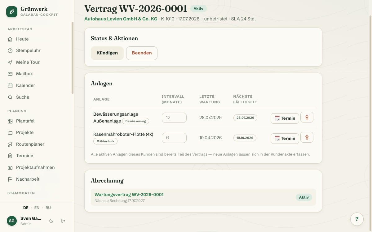 Subscription Billing Nobody Forgets — Screenshot