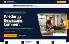 Paket L — Praxis Plus: Startseite der Live-Demo