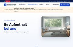 Paket XL: Patienten-Bereich „Ihr Aufenthalt"